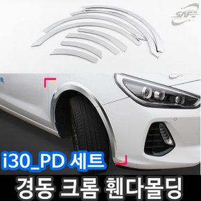 i30 PD(2017~) 휀다몰딩(8P) K-907