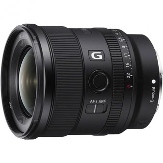  소니 SONY 단초점 렌즈 FE 20mm F1.8 G E 마운트 35mm 풀 사이즈 대응 SEL20F18G