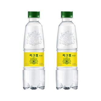 코카콜라 씨그램 레몬 무라벨 350pet x 24개