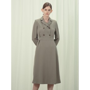 Double Breast Dress _Beige