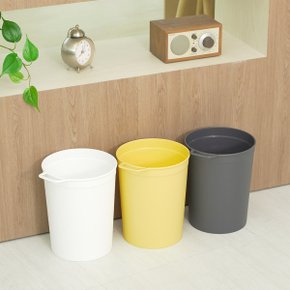 에그빈 휴지통 사무실 화장실 가정용 손잡이 쓰레기통 10L (국내산 직접제조)