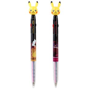 NEW 포켓몬 마스코트 3색 볼펜(2개)/학용품 필기구 검정색 단색펜