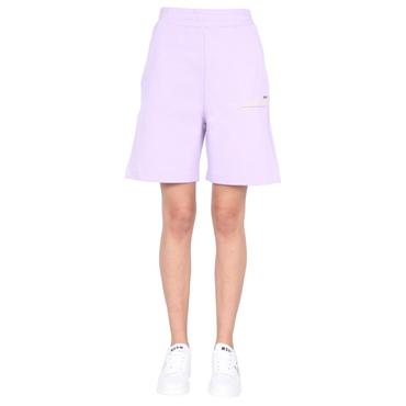 MSGM 21FW 엠에스지엠 숏팬츠 3141MDB191 21778970 LILAC