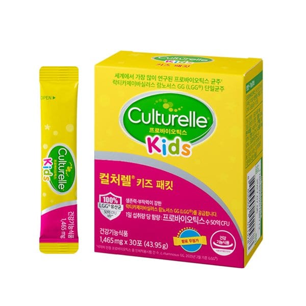 키즈패킷 LGG 어린이 유산균 (30포*1박스/총30일분)