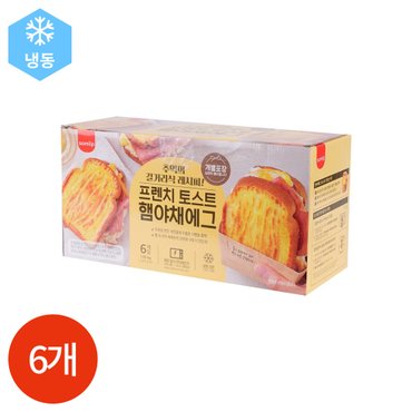  삼립 프렌치 토스트 햄야채 에그 175g x 6개