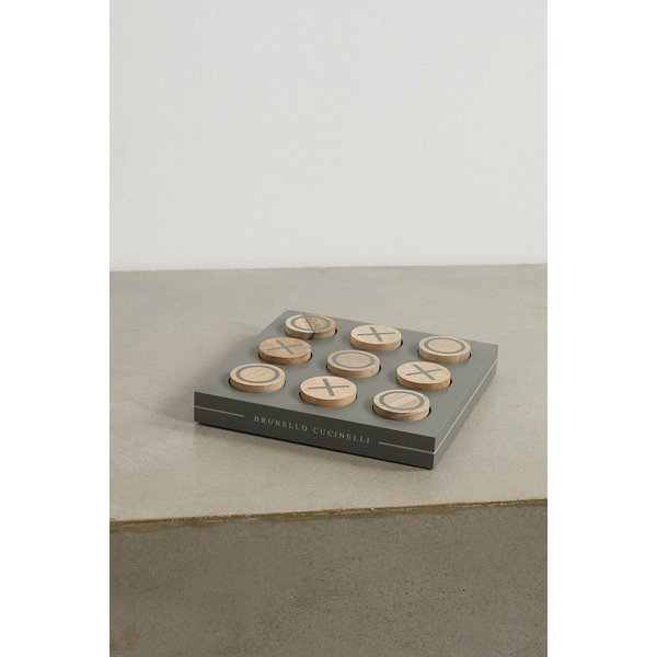 Walnut Wood And Krion Noughts And Crosses Set 그레이 1647597288658698