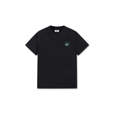 왁 THE ORIGINAL Unisex Pique Crewneck Top(WMTCX24231BKX)