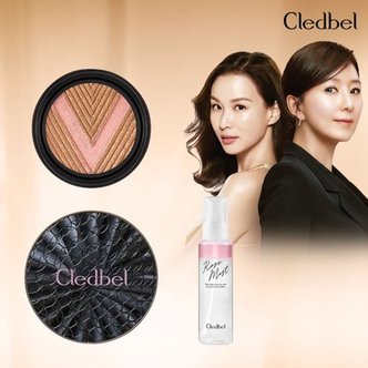 Cledbel 끌레드벨 V 리프팅쿠션 본품13g+리필13g 1개+로즈미스트  100ml 1개