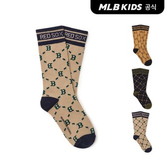 MLB키즈 (공식)24N 프리미엄 모노그램 스케이트 삭스 (3color) 7ASOMD34N