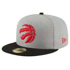 [해외] 1018544 뉴에라 모자 NBA 토론토 랩터스 2Tone 59FIFTY Fitted Hat Gray/Black