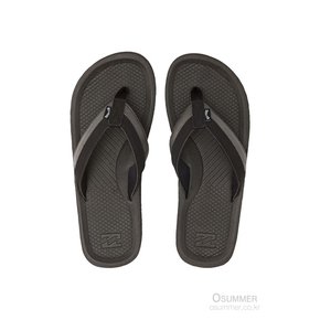 남성 플립 플랍 샌들 BILLABONG OFFSHORE IMPACT MFOT1BOI-BLK(BLACK)