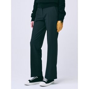 STRAIGHT FIT PANTS SQUARE LOGO WAPPEN_BLACK