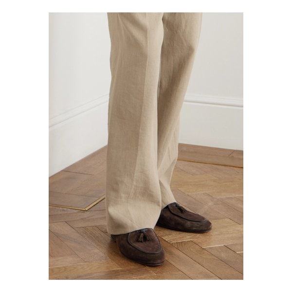 루비나찌 마르피 태슬 스웨이드 로퍼 브라운 46376663163002710