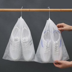 부직포 신발 주머니 보조 실내화 가방 파우치