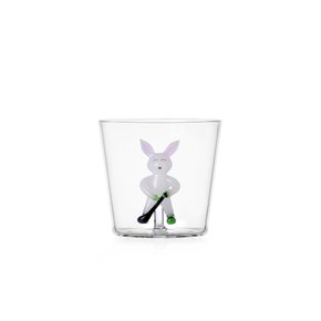 Olympic Snow Games Tumbler Water Rabbit and ice hockey