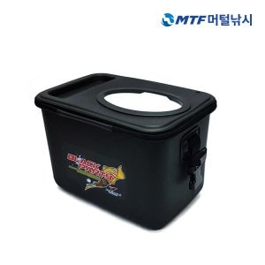 머털낚시 국산 드림라인 블랙자동문 살림통 30Cm 밑밥통 하드백