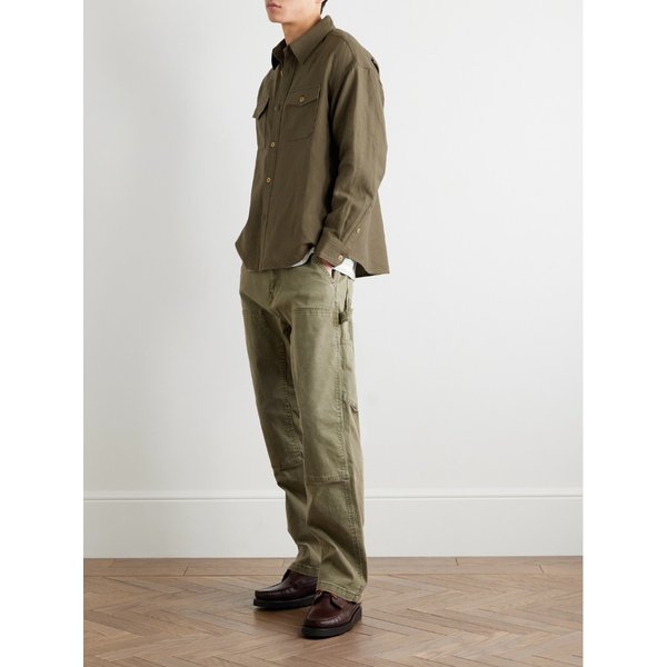 울 리넨 블렌드 셔츠 46376663162872054