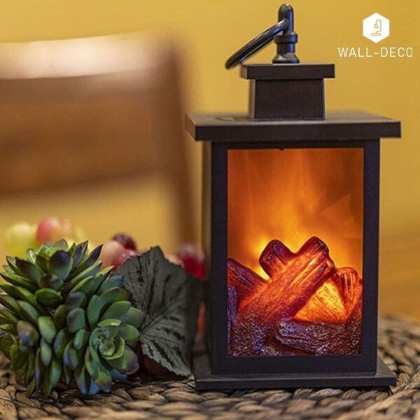 [월데코] LED 빈티지 벽난로 무드등 6종