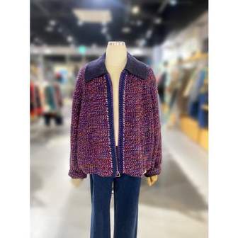 베네통 [여주점] 베리 트위드 울 점퍼 (BAJP59361)