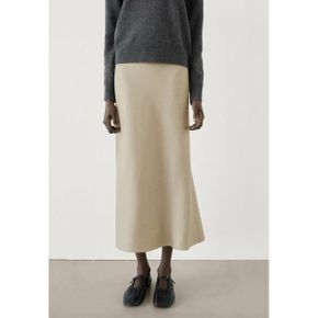 5198449 Massimo Dutti A-line skirt - camel