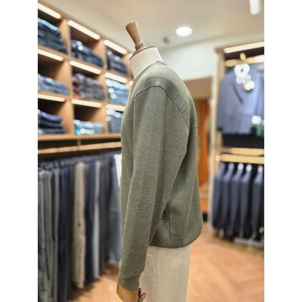 [여주점] 코오롱 브렌우드 남성 컴포트 기모 스웻셔츠 BRTAW25561KHX