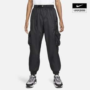 맨즈 나이키 테크 라인드 우븐 팬츠 NIKE FB7912-010