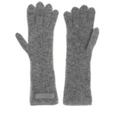 25 SS 자크뮈스 Les Gants 그로스 그레인 알파카 블렌드 장갑 다크그레이