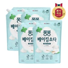 [2+2]퐁퐁 베이킹소다 R 1.2L x 4개