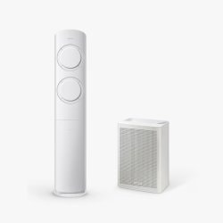 삼성 Q9000 인버터 스탠드 에어컨 + 공기청정기