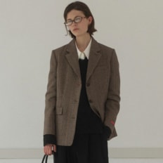 나인 GUNCLUB WOOL CHECK JACKET_S JK2962