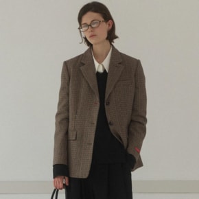 나인 GUNCLUB WOOL CHECK JACKET_S JK2962