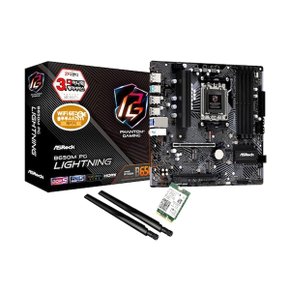 ASRock B650M PG Lightning  WiFi6E 모듈 패키지