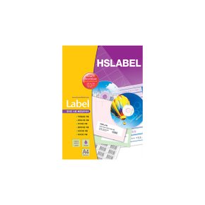 한솔 A4 우편발송용 라벨지 16칸 HL4208
