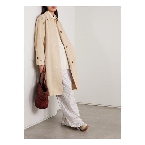 캐스터 오버사이즈 스트라이프 코튼 포플린 셔츠 오프 화이트 1647597357671251