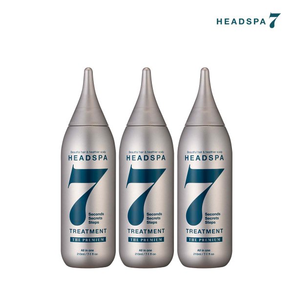 [베이직구성] 헤드스파7 더프리미엄 트리트먼트 210ml 3개