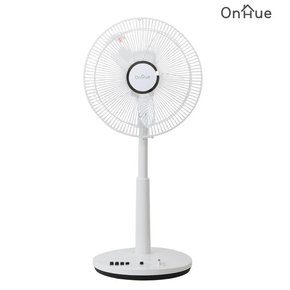 온휴 좌석용 선풍기 OHF-S1426 5엽날개 좌우회전 3단풍량 2시간타이머