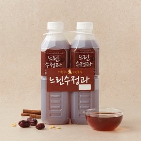 느린수정과 1L * 2입 기획