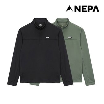 네파 [공식]네파 남성 FINDER 폴라텍 파워그리드 집업 티셔츠 7K15402