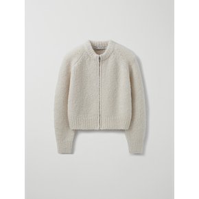 bookle zip-up knit_ivory