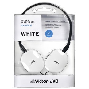 JVC 켄우드 JVC HA-S160-W 밀폐형 헤드폰 접이식 화이트