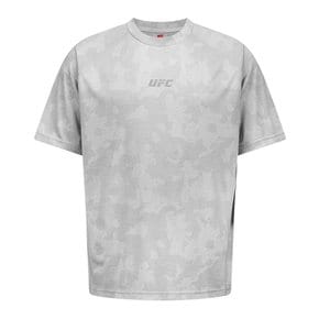 UFC 카모플라쥬 릴렉스핏 반팔 티셔츠 라이트그레이 U4SSV2308LG