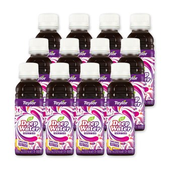 테일러팜스 테일러푸룬 공식 푸룬 농축 딥워터 180ml x 12병