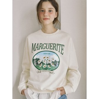 아워호프 Jardin Margaret Sweatshirt - Ivory