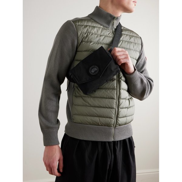 로고 아플리케 쉘 벨트 백 46376663163054680