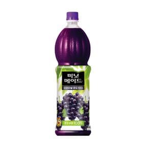 미닛메이드 포도 1.5L/포도음료/포도맛음료/과일음료수/포도주스/과즙음료/소풍음료