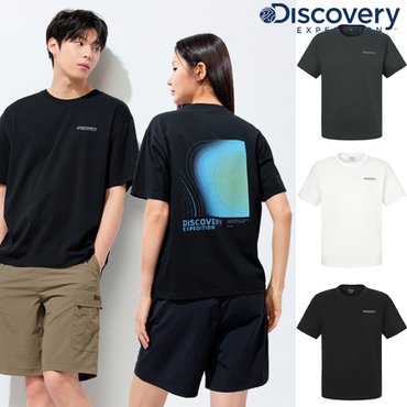 디스커버리 [25S/S] 디스커버리 DXRS8B053 프레시벤트 박스 등고선 반팔티셔츠 냉감 티셔츠