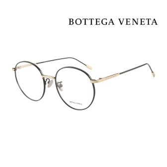 보테가베네타 보테가 베네타 명품 안경테 BV0214O 002 라운드 메탈 남자 여자 안경
