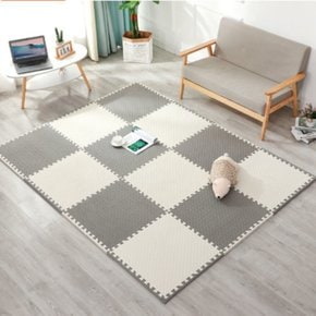 층간소음 방지 조립식 매트 30 X 30 두께 2.5cm 셀프 시공 놀이방 베란다