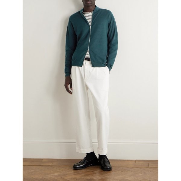 16. 시그너처 메리노 울 집업 가디건 46376663162947940