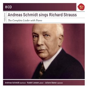 [CD] 안드라스 슈미트가 노래하는 리하르트 슈트라우스 (8Cd) / Andreas Schmidt Sings Richard Strauss (8Cd)